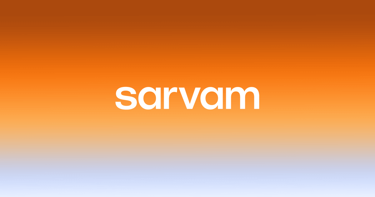 Sarvam 105B logo